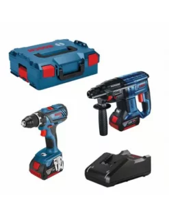 Pack Perceuse-visseuse GSR 18V-28 + Perforateur GBH 18V-21 18V 4Ah | 0615990M0R - Bosch | IFD Outillage