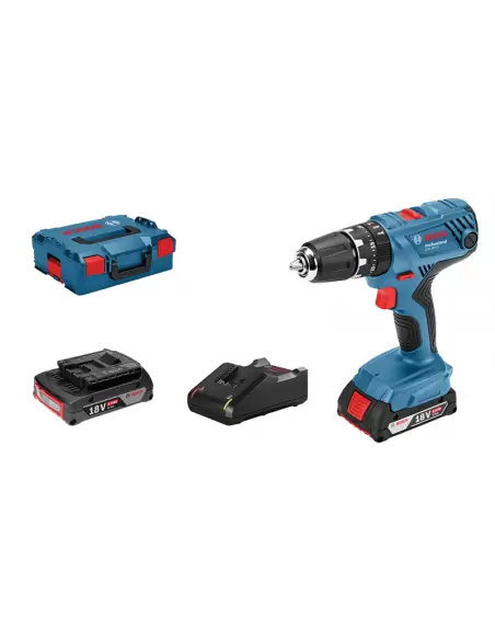 Perceuse à Percussion GSB 18V-21 2Ah BOXX | 06019H1107 - Bosch | IFD Outillage 1 Perceuse à Percussion GSB 18V-21 2Ah BOXX | 06019H1107 - Bosch | IFD Outillage