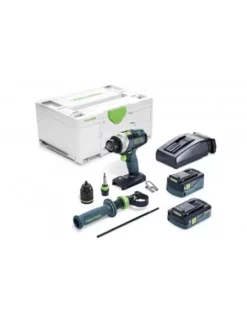 Perceuse-visseuse à Percussion QUADRIVE TPC 18/4 5,2/4,0 I-Plus | 575605 - Festool | IFD Outillage