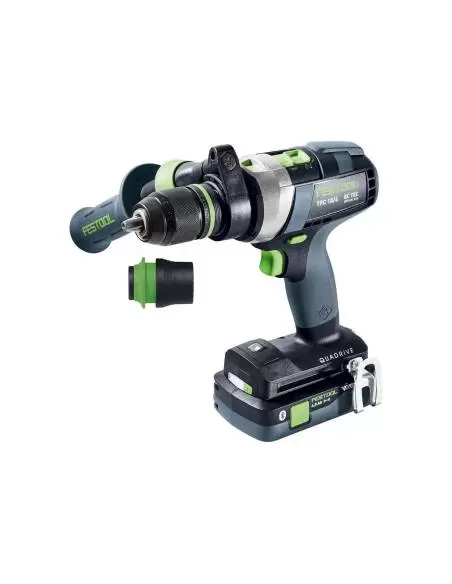 Perceuse-visseuse à Percussion Sans Fil QUADRIVE TPC 18/4 I-Basic-Set | 577625 - Festool | IFD Outillage 2 Perceuse-visseuse à Percussion Sans Fil QUADRIVE TPC 18/4 I-Basic-Set | 577625 - Festool | IFD Outillage – Image 2