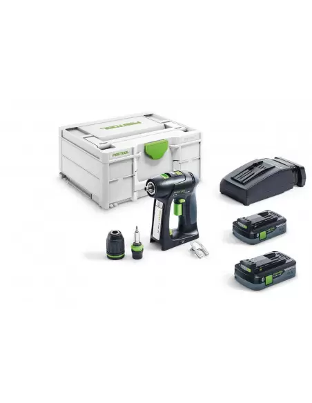 Perceuse-visseuse Sans Fil C 18 HPC 4,0 I-Plus | 576435 - Festool | IFD Outillage 1 Perceuse-visseuse Sans Fil C 18 HPC 4,0 I-Plus | 576435 - Festool | IFD Outillage