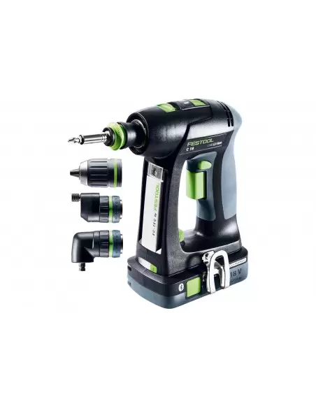 Perceuse-visseuse Sans Fil C 18 HPC 4,0 I-Se | 576992 - Festool | IFD Outillage 2 Perceuse-visseuse Sans Fil C 18 HPC 4,0 I-Se | 576992 - Festool | IFD Outillage – Image 2