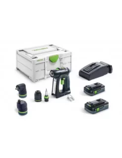 Perceuse-visseuse Sans Fil C 18 HPC 4,0 I-Se | 576992 - Festool | IFD Outillage