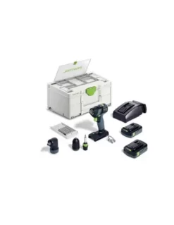 Perceuse-visseuse Sans Fil TXS 18 C 3,0-Set | 576896 - Festool | IFD Outillage