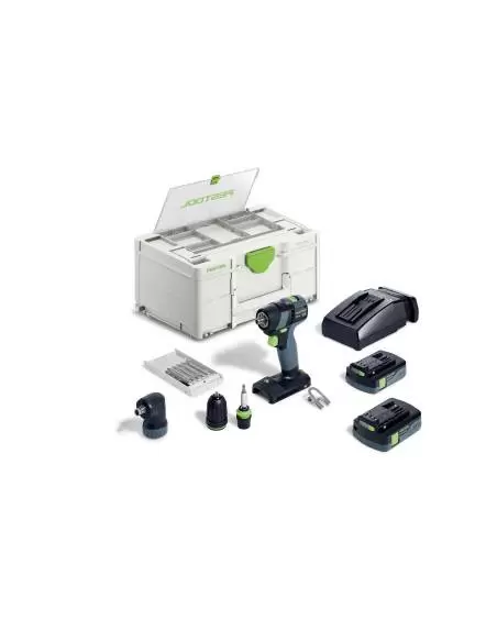 Perceuse-visseuse Sans Fil TXS 18 C 3,0-Set | 576896 - Festool | IFD Outillage 1 Perceuse-visseuse Sans Fil TXS 18 C 3,0-Set | 576896 - Festool | IFD Outillage