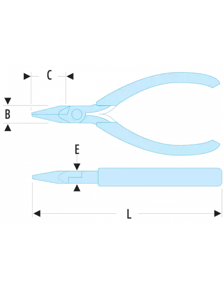 Pince De Préhension Micro-Tech® à Becs Courts - 432.MT - Facom | IFD Outillage 2 Pince De Préhension Micro-Tech® à Becs Courts - 432.MT - Facom | IFD Outillage – Image 2