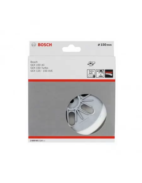 Plateaux De Ponçage à 6 Trous 150MM Extra-souple | 2608601114 - Bosch | IFD Outillage 2 Plateaux De Ponçage à 6 Trous 150MM Extra-souple | 2608601114 - Bosch | IFD Outillage – Image 2