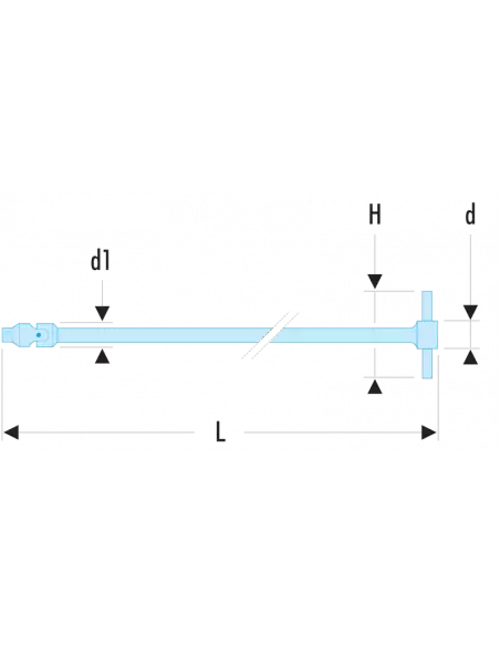 Poignée à Cardan 1/2" - S.229A - Facom | IFD Outillage 2 Poignée à Cardan 1/2" - S.229A - Facom | IFD Outillage – Image 2
