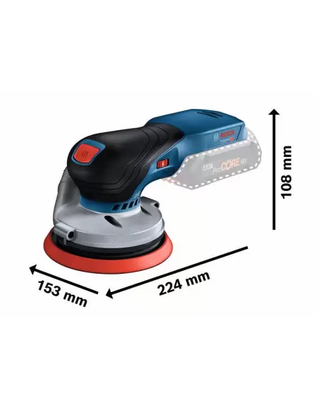 Ponceuse Excentrique Sans-fil GEX 18V-125 | 0601372201 - Bosch | IFD Outillage 2 Ponceuse Excentrique Sans-fil GEX 18V-125 | 0601372201 - Bosch | IFD Outillage – Image 2