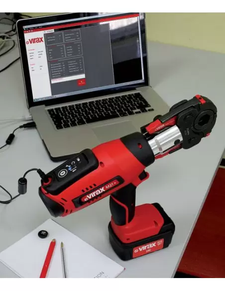 Presse à Sertir électro-mécanique Viper® M21+ 18V 1.5Ah - 253502 - Virax | IFD Outillage 2 Presse à Sertir électro-mécanique Viper® M21+ 18V 1.5Ah - 253502 - Virax | IFD Outillage – Image 2