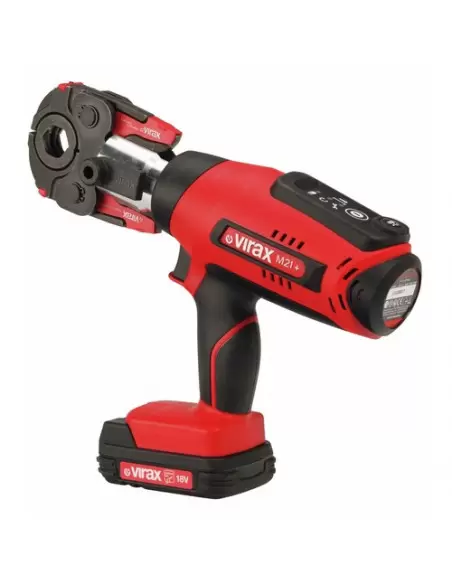 Presse à Sertir électro-mécanique Viper® M21+ 18V 1.5Ah - 253502 - Virax | IFD Outillage 1 Presse à Sertir électro-mécanique Viper® M21+ 18V 1.5Ah - 253502 - Virax | IFD Outillage