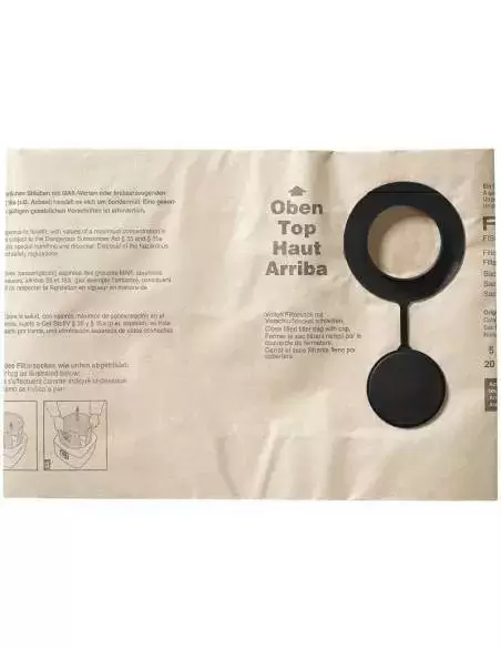 Sacs Filtre Double Paroi FIS-SR 200 /5 - Festool | IFD Outillage 1 Sacs Filtre Double Paroi FIS-SR 200 /5 - Festool | IFD Outillage