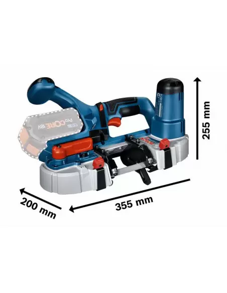 Scie à Ruban 18V GCB 18V-63 (machine Seule) | 06012A0400 - Bosch | IFD Outillage 2 Scie à Ruban 18V GCB 18V-63 (machine Seule) | 06012A0400 - Bosch | IFD Outillage – Image 2