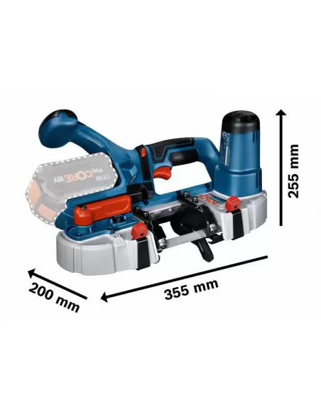 Scie à Ruban Sans Fil GCB 18V-63 Solo L-BOXX | 06012A0401 - Bosch | IFD Outillage 2 Scie à Ruban Sans Fil GCB 18V-63 Solo L-BOXX | 06012A0401 - Bosch | IFD Outillage – Image 2