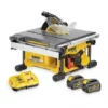 Scie à Table XR FLEXVOLT 54V 2Ah Li-Ion Brushless 210mm - 2 Batteries - DCS7485T2 - Dewalt | IFD Outillage