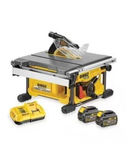 Scie à Table XR FLEXVOLT 54V 2Ah Li-Ion Brushless 210mm - 2 Batteries - DCS7485T2 - Dewalt | IFD Outillage