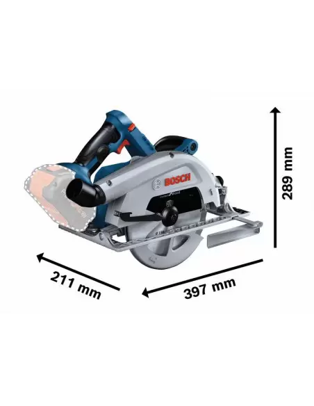 Scie Circulaire GKS 18V-68 C Solo | 06016B5000 - Bosch | IFD Outillage 2 Scie Circulaire GKS 18V-68 C Solo | 06016B5000 - Bosch | IFD Outillage – Image 2