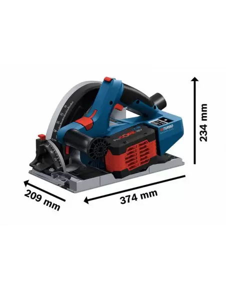 Scie Plongeante GKT 18V-52 GC Solo L-Boxx | 06016B4000 - Bosch | IFD Outillage 2 Scie Plongeante GKT 18V-52 GC Solo L-Boxx | 06016B4000 - Bosch | IFD Outillage – Image 2