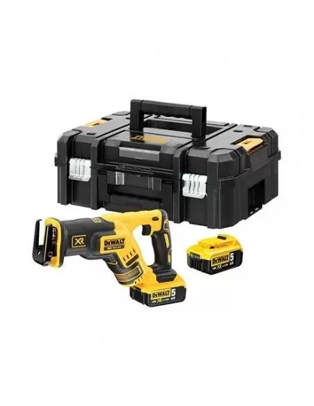 Scie Sabre Compact XR 18V 5Ah Li-Ion Brushless - 2 Batteries - Coffret TSTAK - DCS367P2 - Dewalt | IFD Outillage 1 Scie Sabre Compact XR 18V 5Ah Li-Ion Brushless - 2 Batteries - Coffret TSTAK - DCS367P2 - Dewalt | IFD Outillage