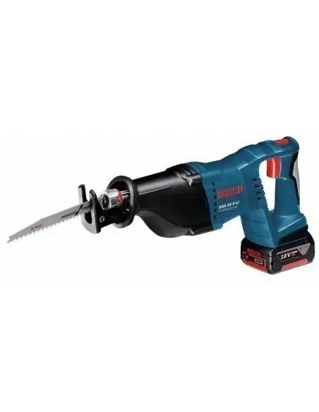 Scie Sabre Sans Fil GSA 18 V-LI, 2 Batteries 5,0 Ah, L-BOXX - Bosch | IFD Outillage 1 Scie Sabre Sans Fil GSA 18 V-LI, 2 Batteries 5,0 Ah, L-BOXX - Bosch | IFD Outillage