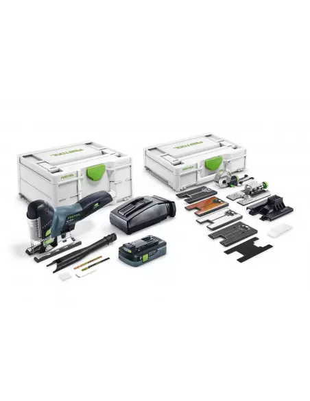 Scie Sauteuse Sans Fil PSC 420 HPC 4,0 EBI-Set CARVEX | 576523 - Festool | IFD Outillage 1 Scie Sauteuse Sans Fil PSC 420 HPC 4,0 EBI-Set CARVEX | 576523 - Festool | IFD Outillage