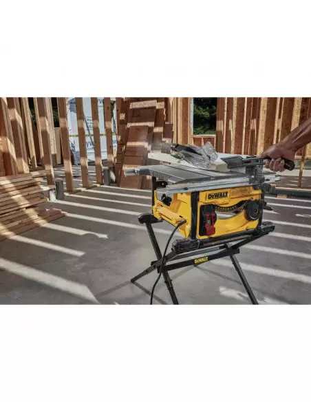 Scie Sur Table Compacte 210 Mm 1850W + Piétement à Roulettes DE7400 | DWE7485RS - Dewalt | IFD Outillage 6 Scie Sur Table Compacte 210 Mm 1850W + Piétement à Roulettes DE7400 | DWE7485RS - Dewalt | IFD Outillage – Image 6