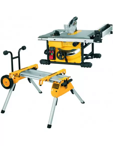 Scie Sur Table Compacte 210 Mm 1850W + Piétement à Roulettes DE7400 | DWE7485RS - Dewalt | IFD Outillage 1 Scie Sur Table Compacte 210 Mm 1850W + Piétement à Roulettes DE7400 | DWE7485RS - Dewalt | IFD Outillage