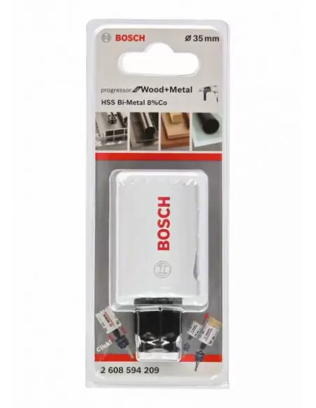 Scie Trépan BiM Progressor 35 Mm - 1 3/8 Bois Et Métal | 2608594209 - Bosch | IFD Outillage 2 Scie Trépan BiM Progressor 35 Mm - 1 3/8 Bois Et Métal | 2608594209 - Bosch | IFD Outillage – Image 2