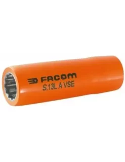 S.LAVSE - Douilles Longues 1/2" 12 Pans Isolées 1000 Volts Série VSE - S.17LAVSE - Facom | IFD Outillage