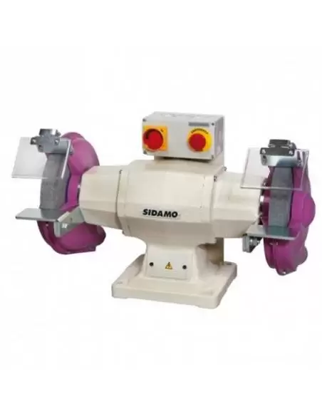Touret à Meuler 128 D. 250 Mm - 400V 1500W - 20113006 - Sidamo | IFD Outillage 1 Touret à Meuler 128 D. 250 Mm - 400V 1500W - 20113006 - Sidamo | IFD Outillage
