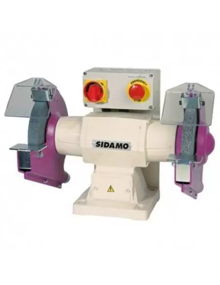 Touret à Meuler 132 D. 200 Mm - 230V 750W - 20113003 - Sidamo | IFD Outillage 1 Touret à Meuler 132 D. 200 Mm - 230V 750W - 20113003 - Sidamo | IFD Outillage