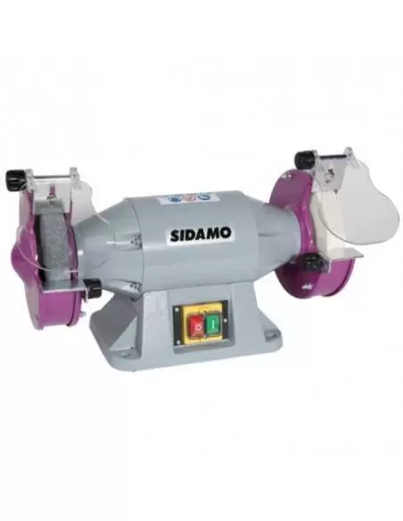 Touret à Meuler TM 150 D. 150 Mm - 230V 520W - 20113101 - Sidamo | IFD Outillage 1 Touret à Meuler TM 150 D. 150 Mm - 230V 520W - 20113101 - Sidamo | IFD Outillage