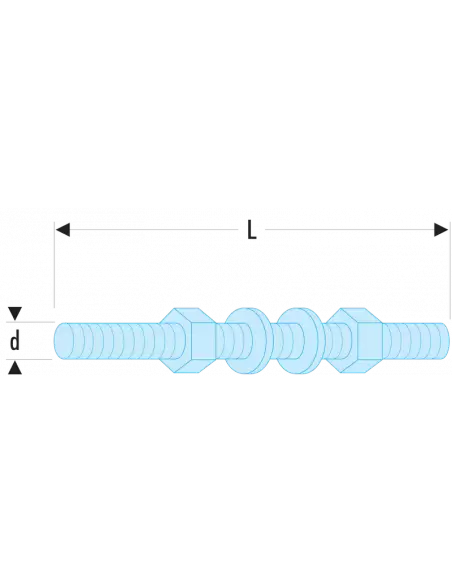 U.23K-U.53RL - Tirants De Rechange Pour Potence - U.23K1A-03 - Facom | IFD Outillage 2 U.23K-U.53RL - Tirants De Rechange Pour Potence - U.23K1A-03 - Facom | IFD Outillage – Image 2