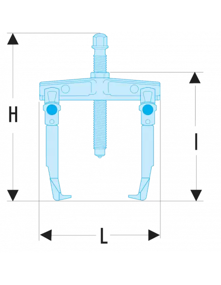 U.301 - Extracteurs Auto-serrants Pour Prise Extérieure Griffes Larges - U.301M - Facom | IFD Outillage 2 U.301 - Extracteurs Auto-serrants Pour Prise Extérieure Griffes Larges - U.301M - Facom | IFD Outillage – Image 2