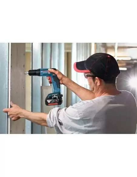 Visseuse Spécial Plaquiste Sans Fil GSR 18 V-EC TE, 2 Batteries 5,0 Ah, L-BOXX - Bosch | IFD Outillage 2 Visseuse Spécial Plaquiste Sans Fil GSR 18 V-EC TE, 2 Batteries 5,0 Ah, L-BOXX - Bosch | IFD Outillage – Image 2
